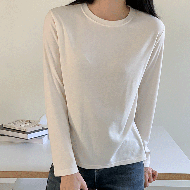 purplia-베니스 기모 티셔츠♡韓國女裝上衣