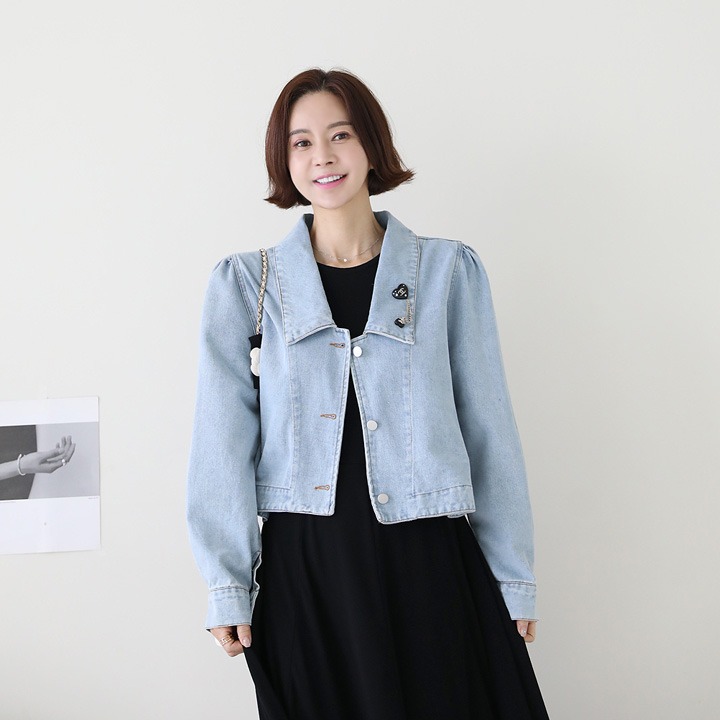 lemite - 멜로빅세라 데님자켓(50%한정판매)♡韓國女裝外套