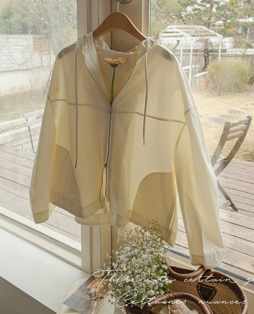 leelin - [[지금부터 여름까지]헤이슨 투웨이 후드점퍼[size:F(55~77)]]♡韓國女裝外套