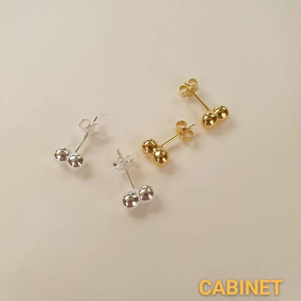 CABINET 女裝耳環 | 925 SILVER (2色)